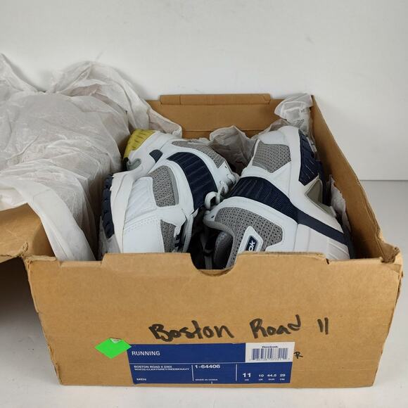 VTG Deadstock Reebok Boston Road II retro streetwear running shoes mens 11 main image 4